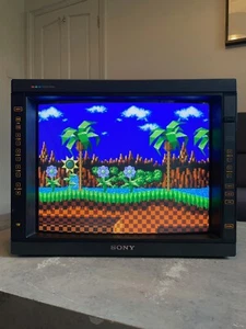Sony Trinitron PVM-2130QM 21" Retro Gaming CRT Professional Video Monitor 2/2 - Picture 1 of 13