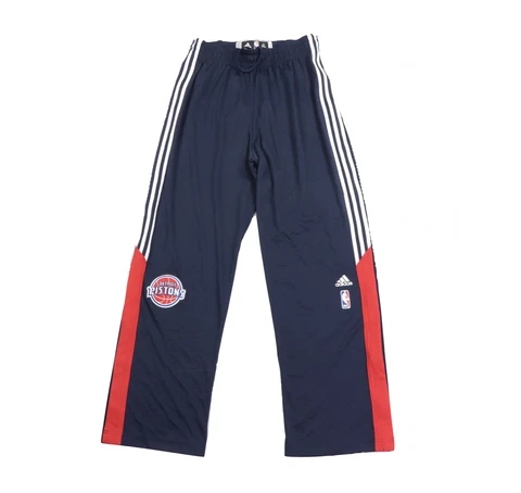 Adidas NBA Authentics Detroit Pistons Tobias Harris Game Worn Pants XL Navy Blue Cover
