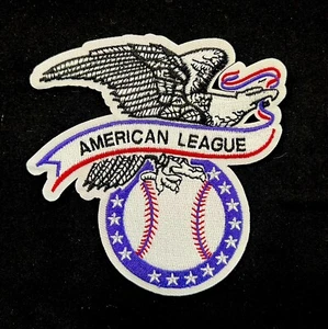 American League Logo Sleeve Emblem MLB Patch Jersey Official AL Iron Sew On - Picture 1 of 3