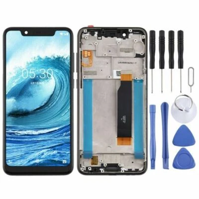 OEM For Nokia 5.1 Plus (Nokia X5) 5.86" LCD Display Touch Screen Digitizer Frame - Image 1 of 4