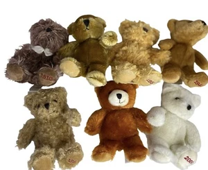 Odd Lot 7 Animal Alley A Century Of Bears Collection Plush Bears Vtg Toys R US - Picture 1 of 11