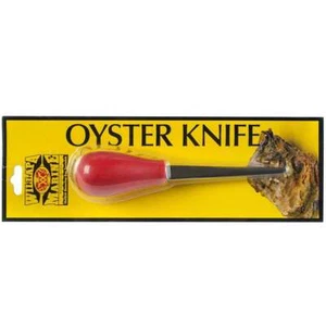 Willapa Marine 00249 Stainless Steel 4" Blunt Blade Orange Oyster Shucking Knife - Picture 1 of 1