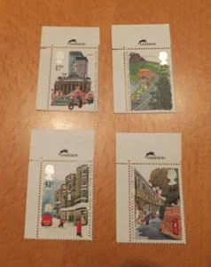 NEUER Briefmarkensatz, 30. Juli 1985, Royal Mail 350 Dienstjahre - Bild 1 von 5