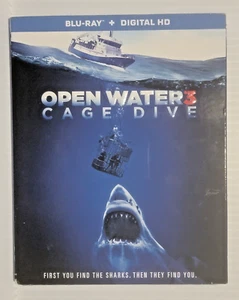 Open Water 3: Cage Dive (Blu-ray, 2017) w/Slipcover NEW SEALED - Picture 1 of 1