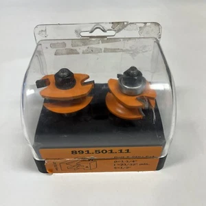 CMT Carbide Tipped Z2 Rail & Stile Bit Set 1/2" Shank (891.501.11) - Picture 1 of 4