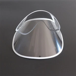 Protective Cap Replaceable Hat Brim Clear Hood Raincoat Jacket Face Protector - Picture 1 of 6