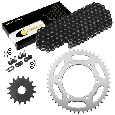 Kit de corrente e roda dentada O-Ring preto para Suzuki GSX-R600 GSXR600 1998-2000 - Imagem 1 de 4