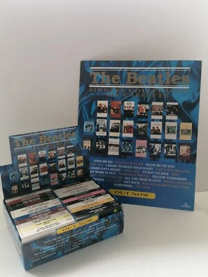 THE BEATLES COLLECTION COMPLETE 22 RELEASES ON CASSETTE'S IN BOX  & SHOP DISPLAY - Image 1 of 4