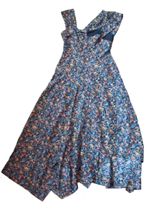 ISABEL MARANT 🥻Asymmetrisches Kleid 💯% Seide FR36 XS 32/34 Blumen TOP NEUw - Bild 1 von 13