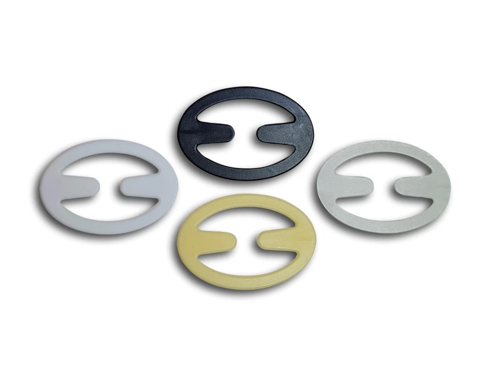 4 Stück Magic Klammer BH Clips Push Up Anti Rutsch  in 4 Farben ode als Farbmix - Bild 1 von 1