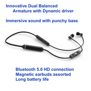 Waterproof Bluetooth 5.0 Earbuds Stereo Sport Wireless Headphones in Ear Headset - Picture 1 of 9