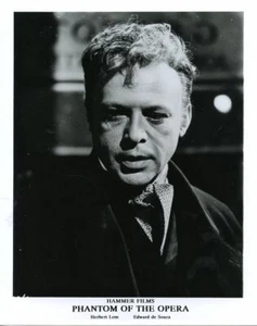 PHANTOM DER OPER HERBERT LOM HAMMER FILME 8x10" FOTO #A2726 - Bild 1 von 1