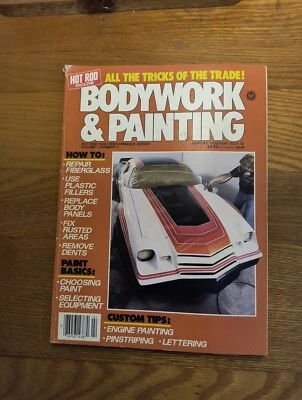Vintage 1984 Hot Rod Magazine - Bodywork & Painting - How To Book Vol 1 #2 - Image 1 of 2