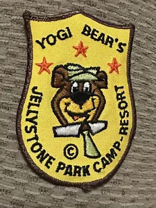 Vintage Yogi Bear’s Jellystone Park Camp Resorts Embroidered Patch - Picture 1 of 5