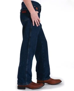 Boy's Wrangler® 20X® Reg/Slim/Husky Fit Relaxed Dark Stone Jean (8-16) 22BWXSN - Picture 1 of 3