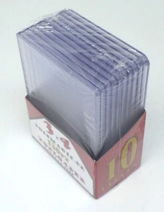 10 Docsmagic.de Toploader Extra Thick 130pt - 3" x 4" - Standard Size - 70 x 96 - Picture 1 of 3