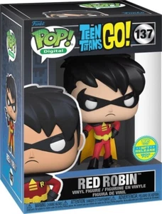 Funko Pop! Digital Teen Titans Go - Red Robin #137 LE 1800 - Foto 1 di 8