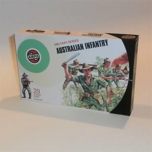 Airfix Empty Military Australian Infantry Target Logo Repro Box 1:32 Scale 51458 - Picture 1 of 5