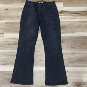 Frame Denim Le Crop Mini Boot Jeans Schwarz Damen 31 - Bild 1 von 4