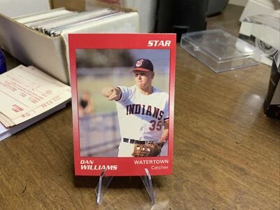 1989 Star #186 Dan Williams Watertown Indians - Image 1 of 2