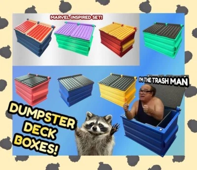 Dumpster Deck Box MTG Magic The Gathering Commander - Bloomborrow - Bello, Bard - Image 1 of 4