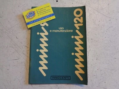 LIBRETTO USO E MANUTENZIONE INNOCENTI MINI 90 - 120I - EDIZIONE 1976 - ORIGINALE - Immagine 1 di 2
