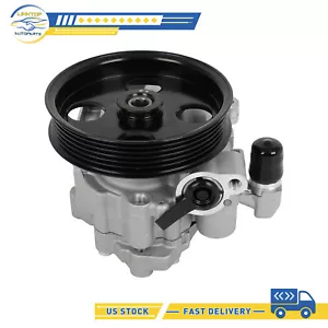 Power Steering Pump with Pulley for Mercedes-Benz W204 C300 C350 C207 E350 E550 - Picture 1 of 6