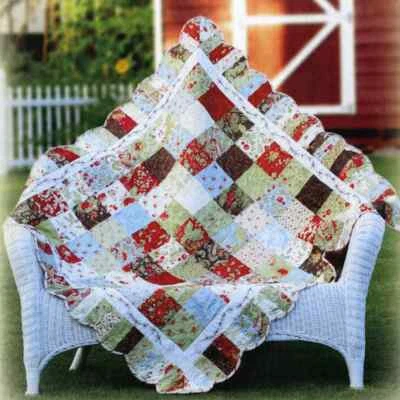 Shabby Fabrics Holiday Charm Quilt Pattern - Image 1 of 3