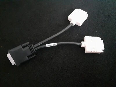 H9361 DMS-59 to Dual DVI Monitor Adapter Display Cable  - Image 1 of 4