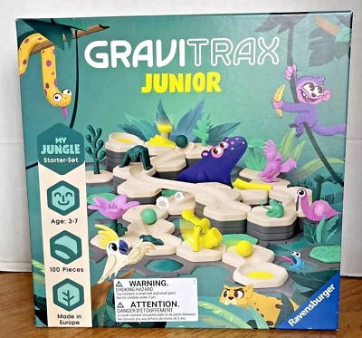 NEW SEALED Ravensburger GraviTrax 27499 Junior Starter-Set: My Jungle USA SELLER - Image 1 of 4