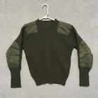 Vintage Jack Young Associates Wool Sweater Men's Size 42 Green Military Tactical