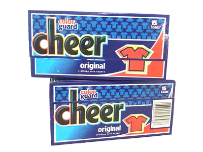 2x Vintage Cheer Color Guard Original Laundry 15 Loads Detergent 26oz - Image 1 of 4