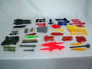 LOTE DE MISILES GI JOE K190551 ROJO AZUL GRIS HURÓN LIBÉLULA WOLVERINE SKYSTRIKER - Imagen 1 de 12