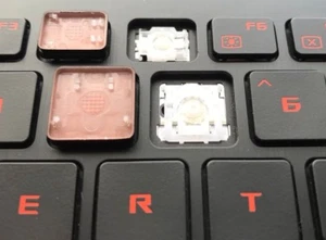 Asus ROG STRIX GL502 Single UK Gaming Tastatur Key schwarz/orange ORIGINAL - Bild 1 von 2
