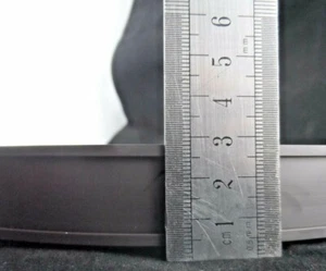 MAGNETIC RUBBER LABEL STRIPS - 220mm x 25mm x 2mm Fits DYMO Labelling Tape Label - Picture 1 of 4