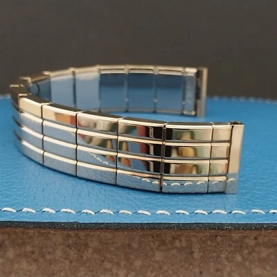 Vintage 5/8" Gold-Filled 1950s Gemex Mainline Classic Stretch Unused Watch Band - Image 1 of 4