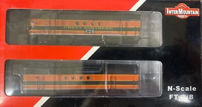 N Scale INTERMOUNTAIN 69002-02 GREAT NORTHERN  EMPIRE BUILDER GN FT A/B NOS - Image 1 of 2