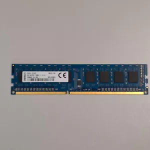 HP 4GB DDR3 RAM PC3-12800 1600MHz non-ECC Unbuffered CL11 DIMM HP698650-154 - Picture 1 of 3
