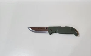 Cold Steel Finn Wolf Pocket Knife AUS 8A Blade Mid Lock Plain Edge Straight Back - Picture 1 of 2