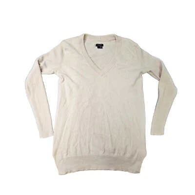 Stained* Jigsaw Womens V Neck Cashmere Sweater Jumper Small Light Pink L8a - Image 1 of 4