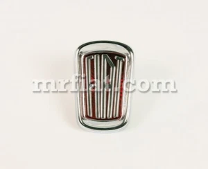Capó delantero emblema aluminio fiat 1100 d 1300 1500 nuevo - Imagen 1 de 1