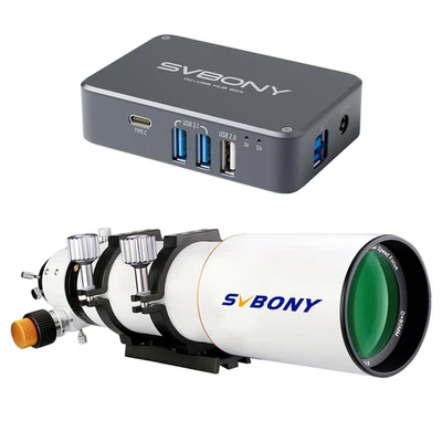 SVBONY SV503 80ED F7 Teleskop Refraktor+SV241 Astronomie USB Steuerhub - Bild 1 von 4