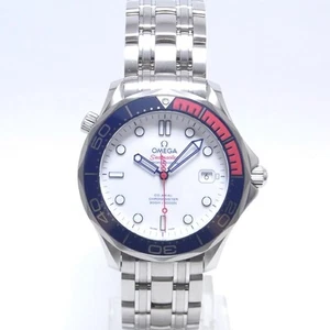 Omega Seamaster Diver 300M 007 Commander 42mm Stainless Steel Used - Picture 1 of 9