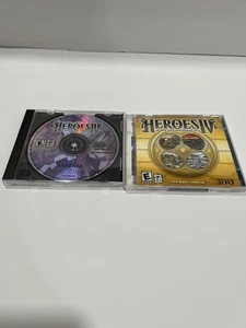 Heroes Of Might & Magic IV Heroes III - 2 Disc - PC CD Rom - Bild 1 von 3