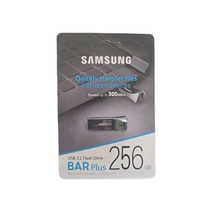 Samsung 256GB USB Bar Plus Titan Gray USB 3.1 Flash Drive New - Picture 1 of 1