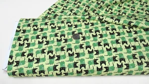 Timeless Treasures quilt-craft fabric NIGEL CAT GEO auroral 2 yds (dlw-2911)Meow - Picture 1 of 1