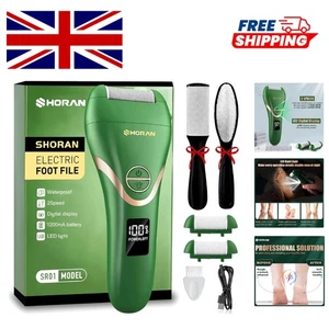 Comfortable Electric Foot Callus Remover - Fast Dead Skin Removal with 2 Speeds - Picture 1 of 14