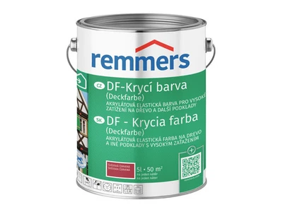 Remmers DF Deckfarbe 5l, Schwedischrot – Innen/Außen Holzfarbe Wetterschutz - Bild 1 von 4
