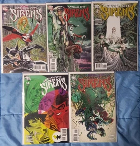 Gotham City Sirens #11,12,13,14,15 NM Lot Set Run - Picture 1 of 6