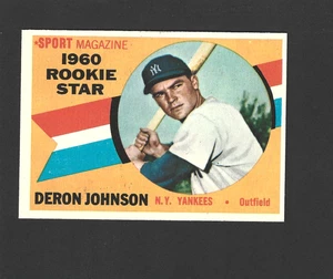 1960 Topps - Sport Magazine 1960 Rookie Star Deron Johnson #134 - Bild 1 von 2